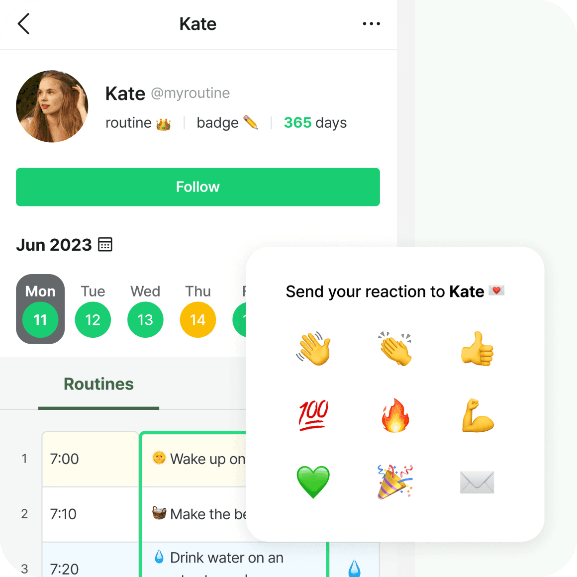 πͺπ»
Socialize with Fellow Routiners to stay inspired